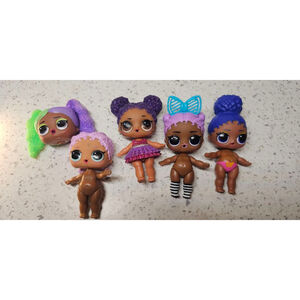 Lot of 5 LOL Surprise Dolls – Mixed Styles & Outfits